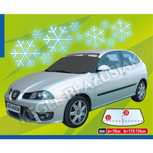 Szélvédő takaró - autó / 70x110-156 cm