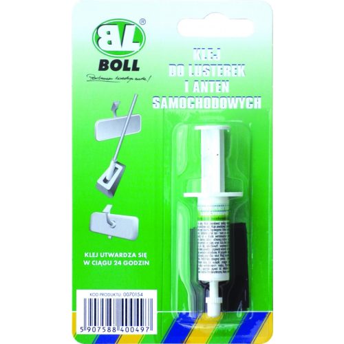 BOLL ragasztó belső visszapillantó tükörhöz, antennához (egyszer használható) - 2 ml (0070154)