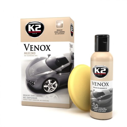 K2 Venox karceltávolító polír krém (180 g) + applikátor szivacs (G050)