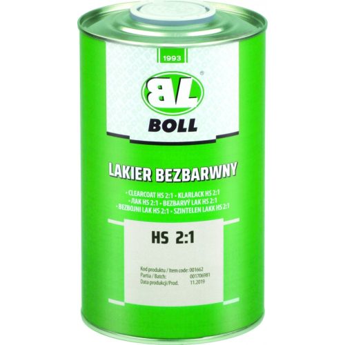 SZINTELEN LAKK HS 2:1 /1L - Boll (00166)